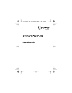 Inversor XPower 300