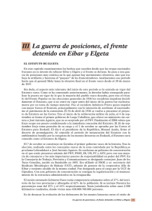 La Guerra Civil en Eibar y Elgeta