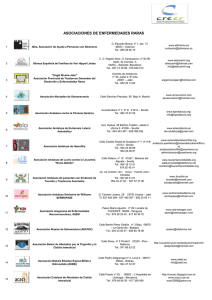 asociaciones de enfermedades raras