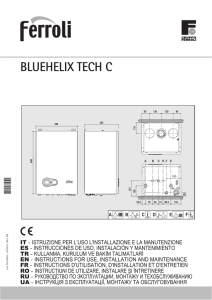 Manual Instrucciones BLUEHELIX TECH 25_35 C españ
