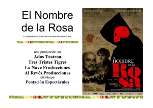 Dossier El nombre de la rosa -12.12.2014