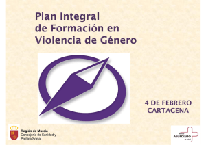 Plan Integral de Formación en Violencia de Género. D. Fransec