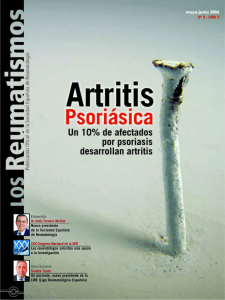 LOS Reumatismos - Sociedad Española de Reumatología