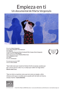 Empieza en ti - Mostra Internacional de Films de Dones de Barcelona