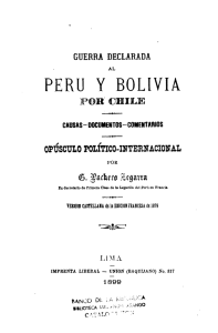 PERU y BOLIVIA - Actividad Cultural del Banco de la República
