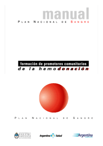 plannacionaldesangre - Ministerio de Salud de la Nación