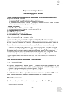 1 de 9 Prospecto - Agencia Española de Medicamentos y Productos