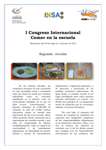 I Congreso Internacional Comer en la escuela