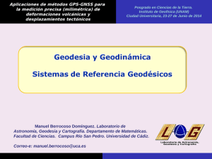 Sistemas de Referencia Geodésicos