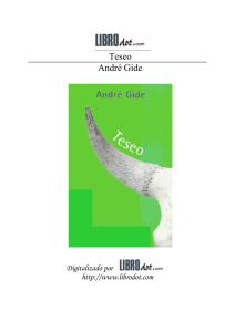 Teseo André Gide - Documento sin título