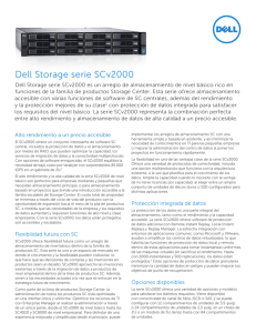 Dell Storage serie SCv2000