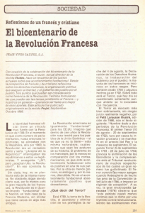 El bicentenario de la Revolución Francesa
