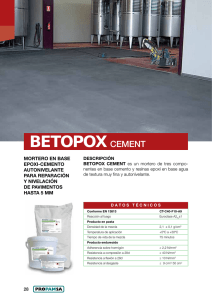 betopox cement
