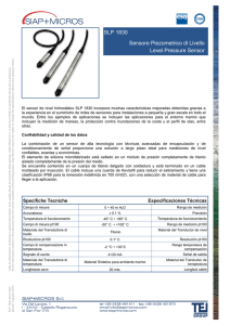 SLP 1830 Sensore Piezometrico di Livello Level