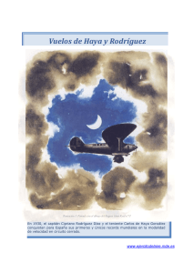 Vuelos de Haya y Rodriguez II - Ejército del Aire