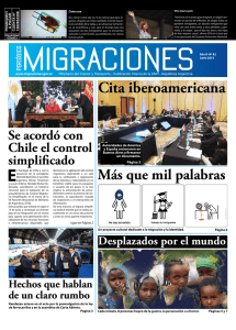 Periódico - Dirección Nacional de Migraciones