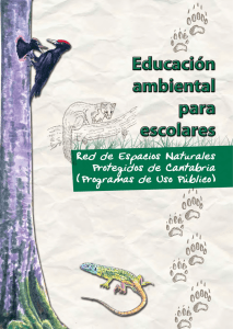 Programa de Educación Ambiental para escolares de Naturea