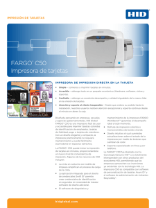 FARGO® C50 Impresora de tarjetas