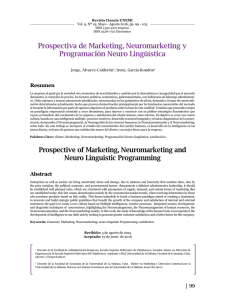 Prospectiva de Marketing, Neuromarketing y