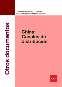 China 2009 – Canales de Distribución