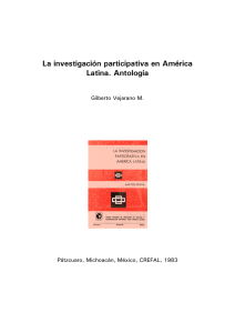 La investigación participativa en América Latina. Antología