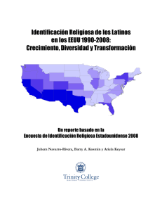 Identificación Religiosa de los Latinos en los EEUU
