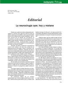 Editorial La neurocirugía ayer, hoy y mañana