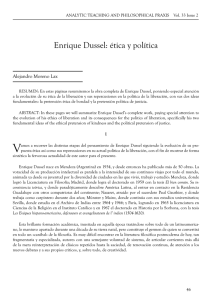 Enrique Dussel: ética y política