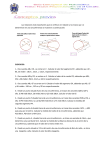 GUÍA : Trazos Proporcionales en el Círculo.