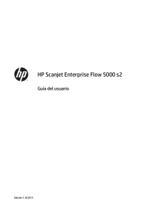 HP Scanjet Enterprise Flow 5000 s2 User Guide