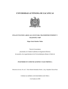 Enlace WIFI de largo alcance para transmitir - Inicio