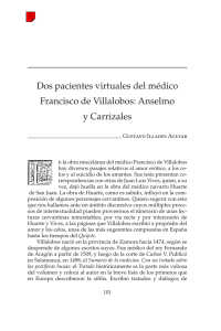 Dos pacientes virtuales del médico Francisco de Villalobos - H-Net