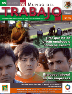 los trabajadores - Revista Mundo del Trabajo