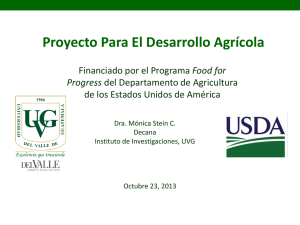 Presentación de PowerPoint - Universidad del Valle de Guatemala