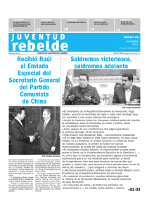 Recibió Raúl al Enviado Especial del Secretario General del Partido