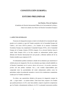 constitución europea estudio preliminar