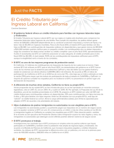 The Earned Income Tax Credit (in Spanish)