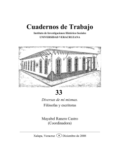Cuadernos de Trabajo 33 - Universidad Veracruzana