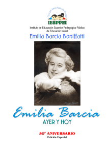 Emilia Barcia Ayer y Hoy - IESPPEI Emilia Barcia Boniffatti