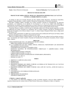 PROY-NOM-043-ZOO-1995 - LEGISMEX Legislación Ambiental