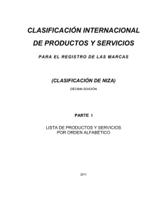 Catálogo de Clases Edición No. 10