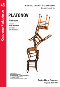 Nº 45 Platonov, de Anton Chéjov