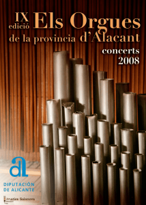 programa - Amigos del Organo de la Provincia de Alicante