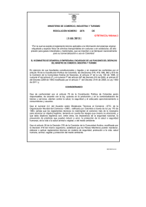 Nueva versión del Reglamento Técnico sobre Cilindros para gases