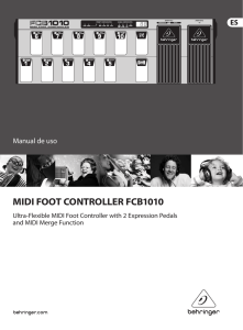 midi foot controller fcb1010