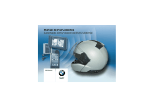 Manualde instrucciones Sistemade comunicación de BMWMotorrad