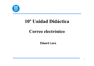 INTERNET - UD10 - Correo Electronico