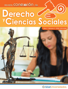 Revista Conexxión de Derecho y Ciencias Sociales Año 2