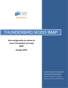 Manual Gmail/Thunderbird con Imap