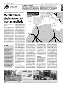 Mediterráneo: vigilancia en un mar amurallado